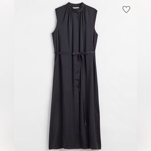 H&M Button front satin dress - XS